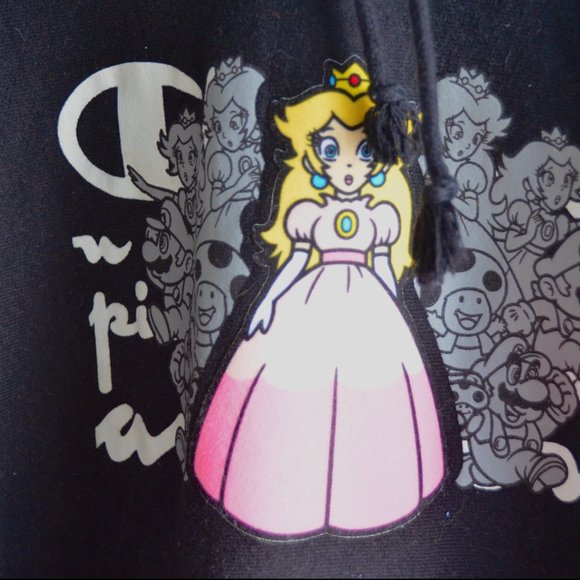 Champion x Super Mario Bros Reverse Weave Hoodie - Picture 2 of 4